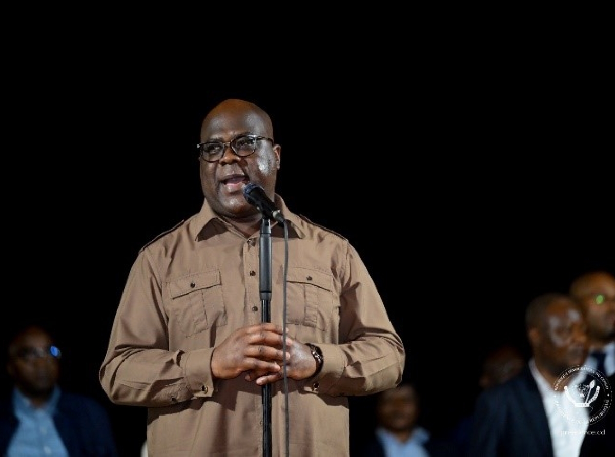 Rappelant les six axes prioritaires de son second mandat, Mbuji-Mayi : Félix Tshisekedi réaffirme son engagement à la population !